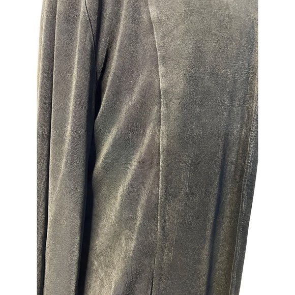 Chicos travelers 3/US-XL1-18 Cardigan Black 3/4 Sleeve Stretch - Picture 8 of 12